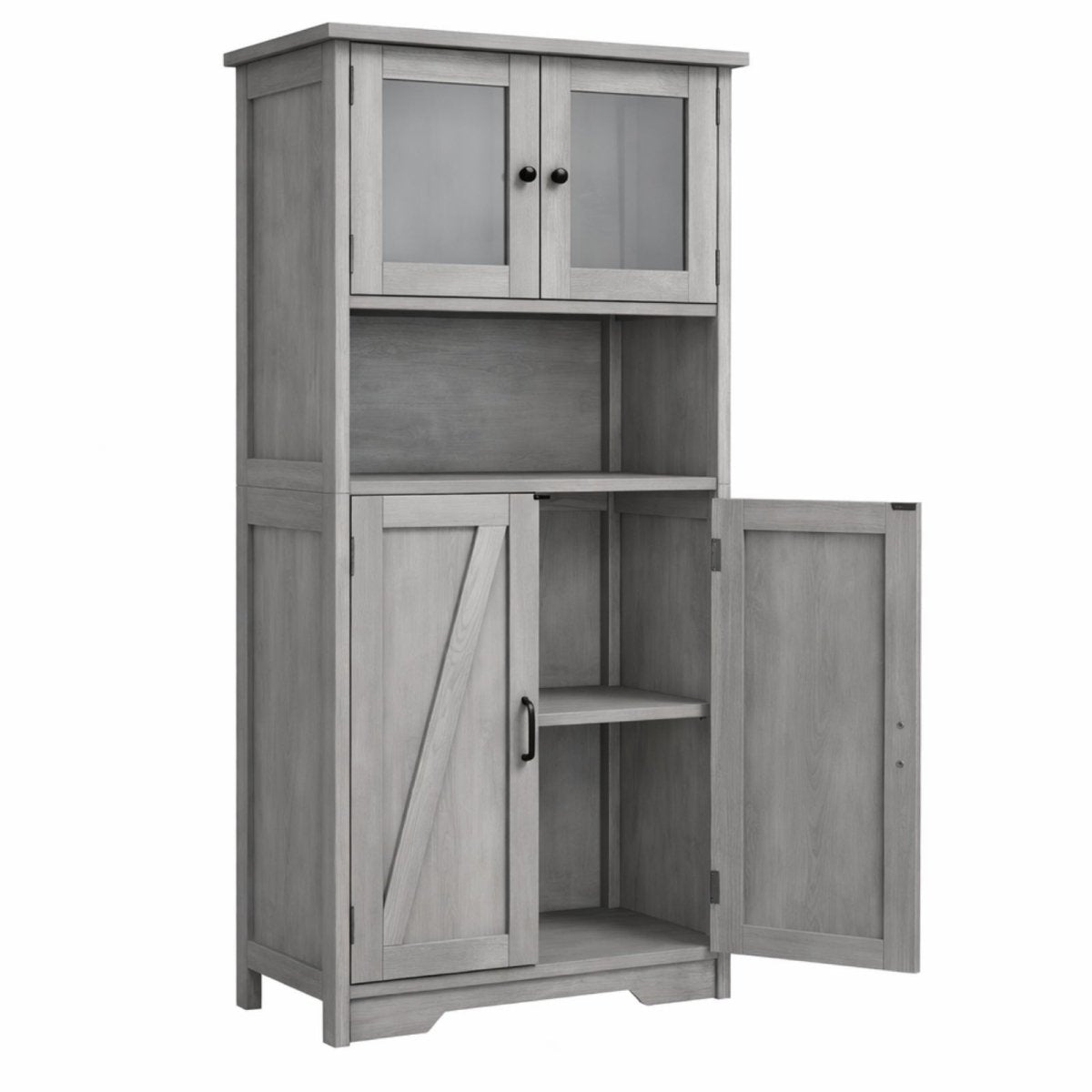 The Hudson Larder | Farmhouse Coffee Bar & Display Hutch