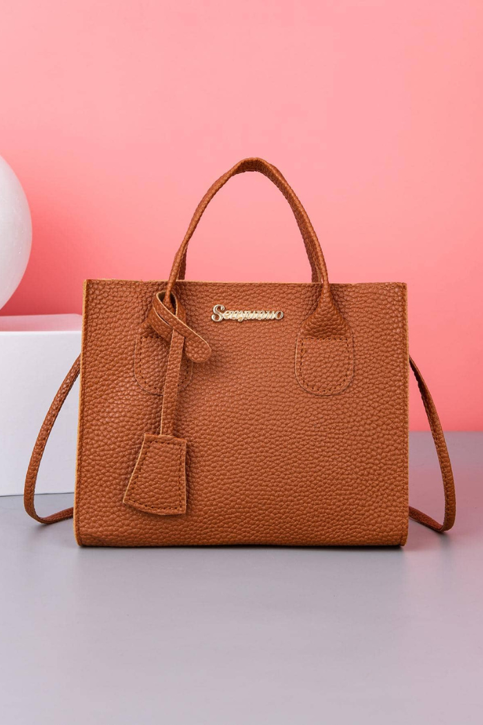 Trendy Waterproof Lychee Handbag & Cross-Body Bag for Women