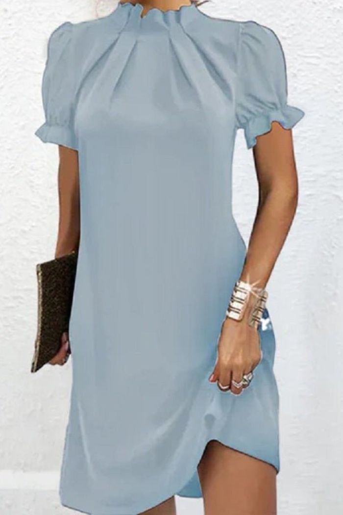 Felize Lantern Midi Dress