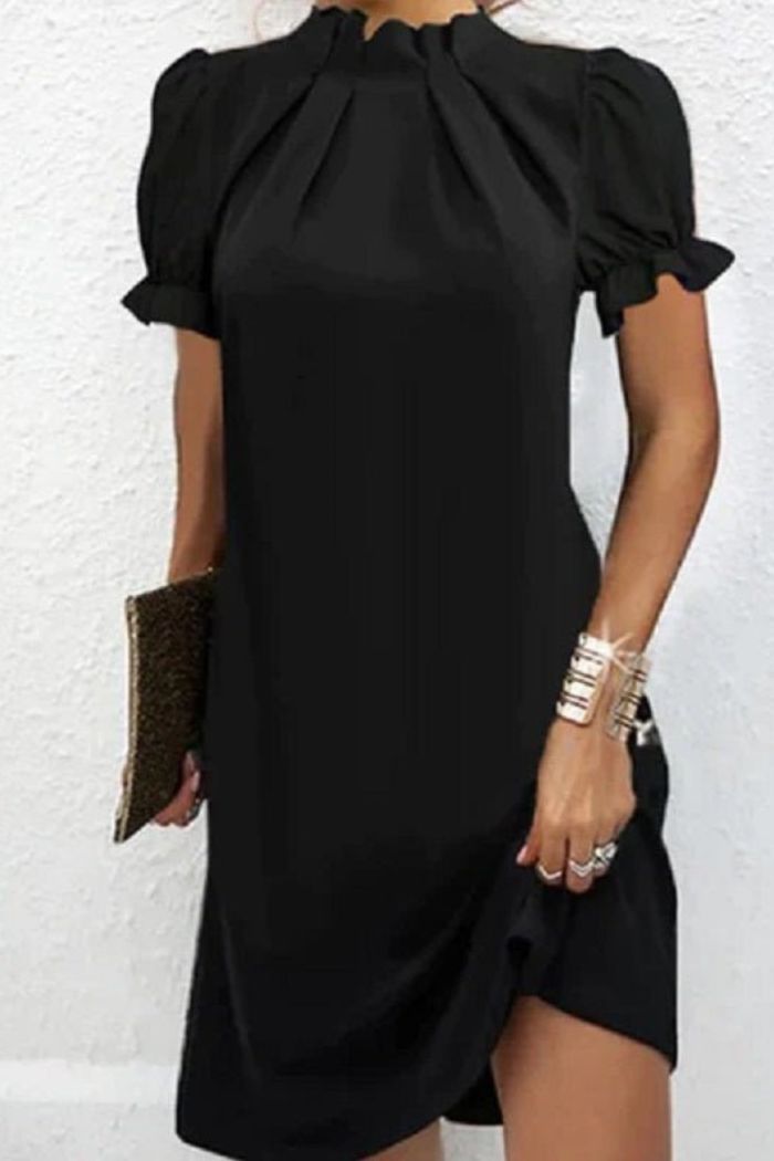 Felize Lantern Midi Dress