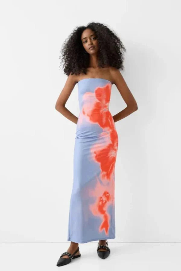 strapless tie dye bodycon dress Amazon.com: Women Tie Dye Print Bodycon Maxi Dress Y2k Strapless Tube Dress Backless Slim Fit Long Dress Night Party Clubwear(A1-Deep Pink Print,S) : Clothing, Shoes & Jewelry