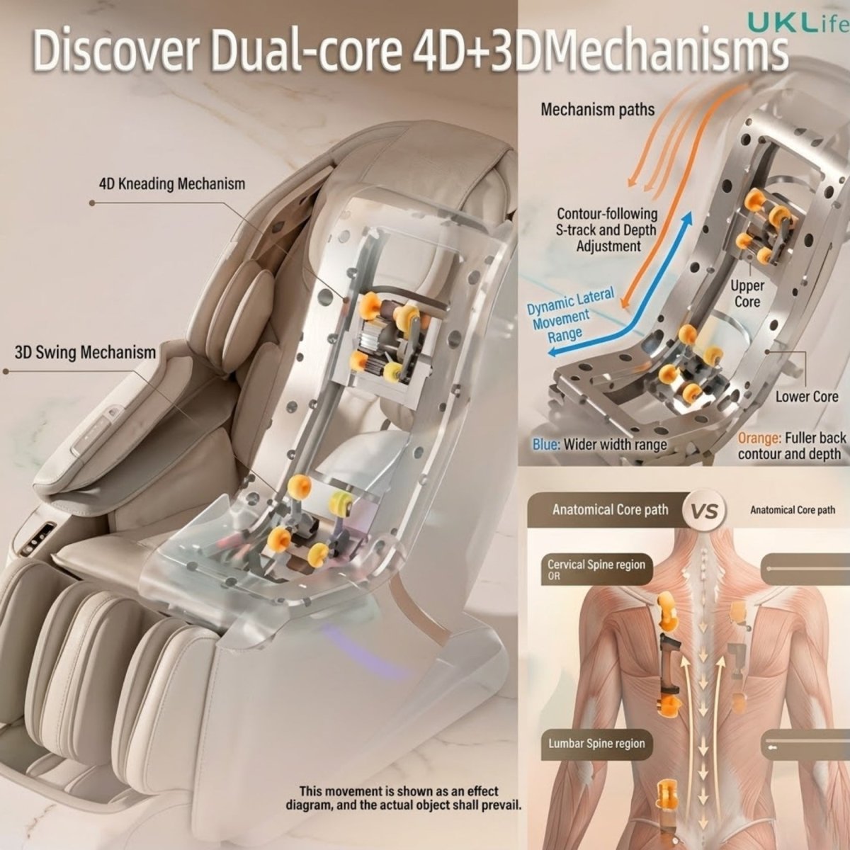 The Elysian Sanctuary Chair | Dual-Core 4D Zero Gravity Wellness Recliner
