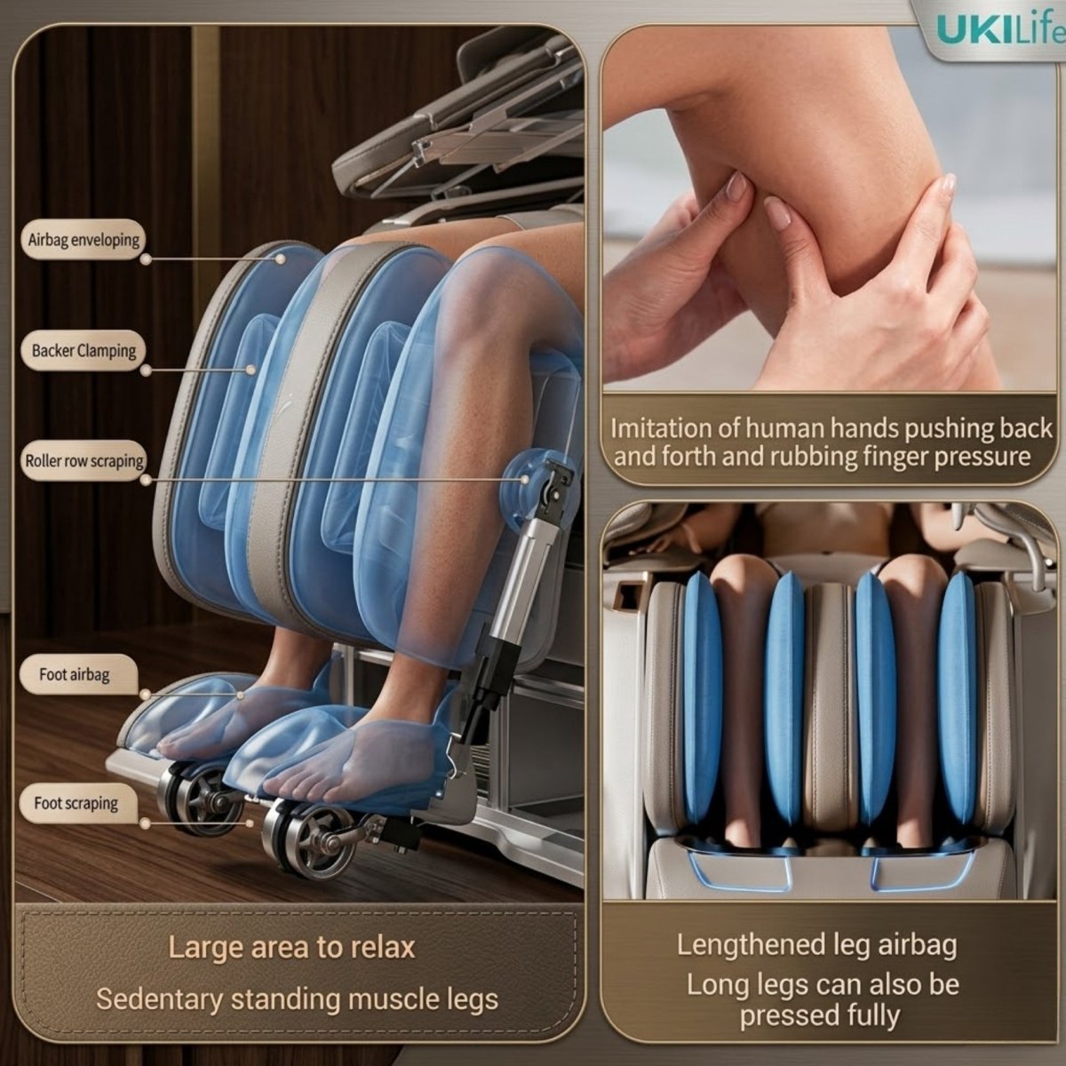 The Elysian Sanctuary Chair | Dual-Core 4D Zero Gravity Wellness Recliner