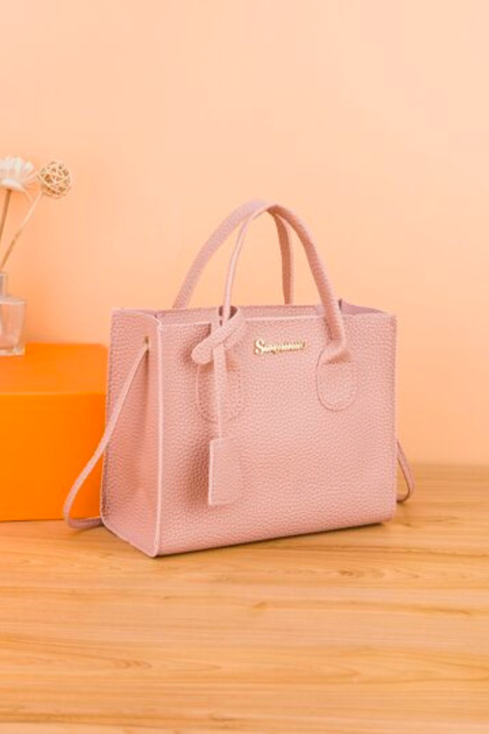 Trendy Waterproof Lychee Handbag & Cross-Body Bag for Women