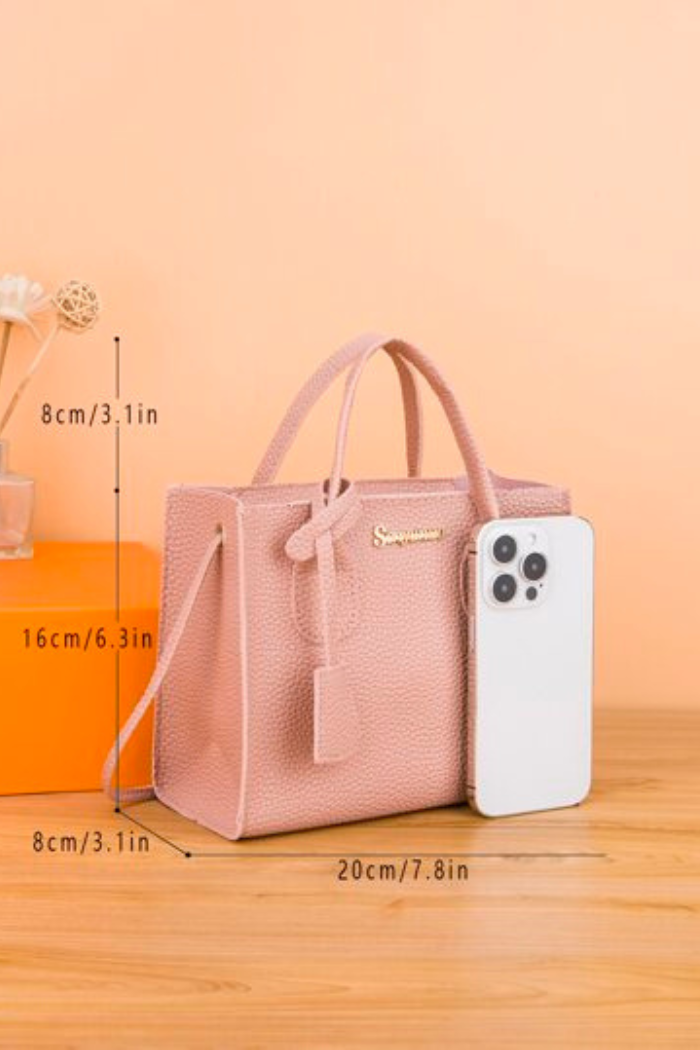 Trendy Waterproof Lychee Handbag & Cross-Body Bag for Women