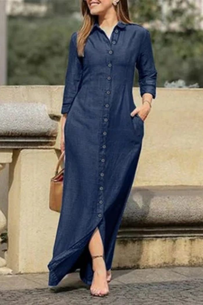 Haira Denim Dress