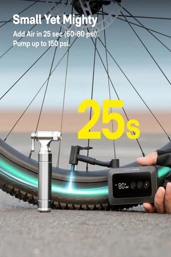 Hugo Portable Car Tire Inflator & Air Compressor
