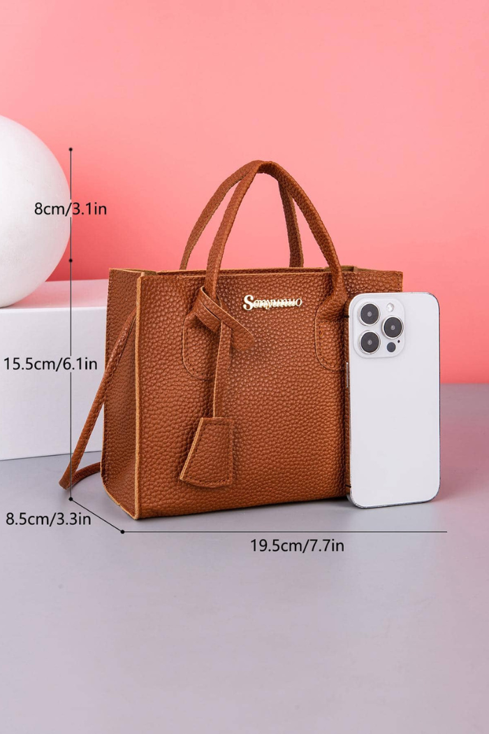 Trendy Waterproof Lychee Handbag & Cross-Body Bag for Women