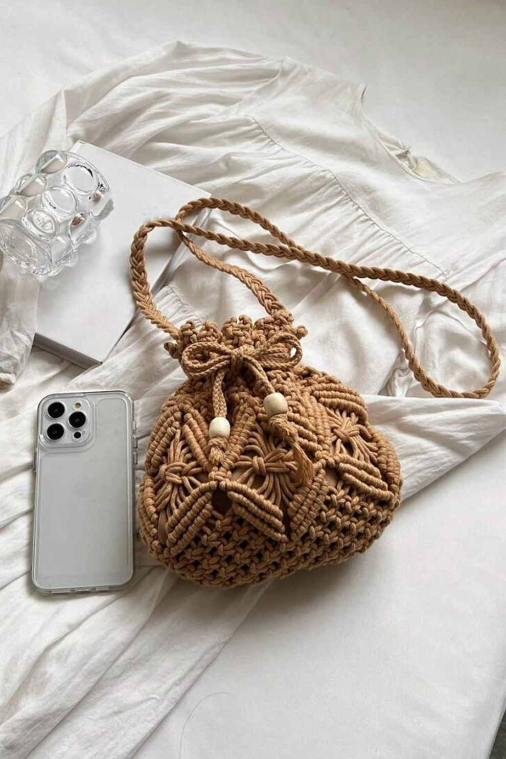 Amy Crochet Bucket Bag