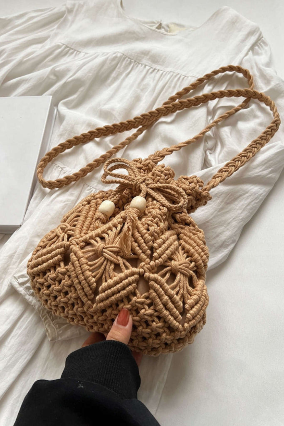 Amy Crochet Bucket Bag