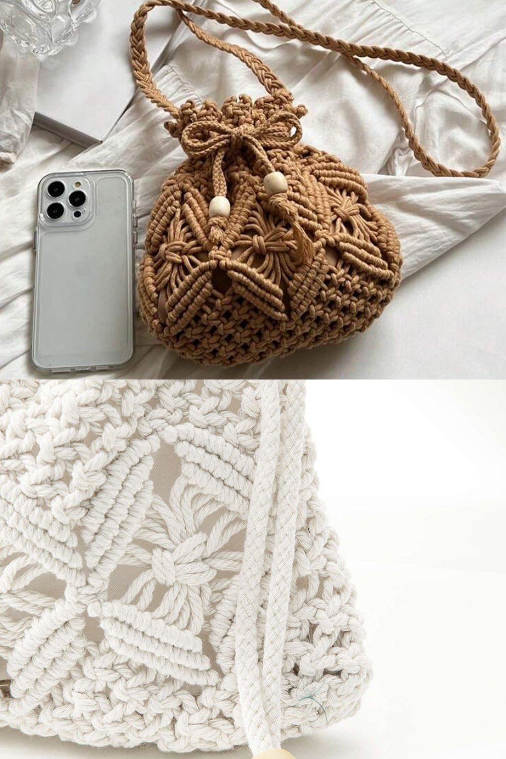 Amy Crochet Bucket Bag