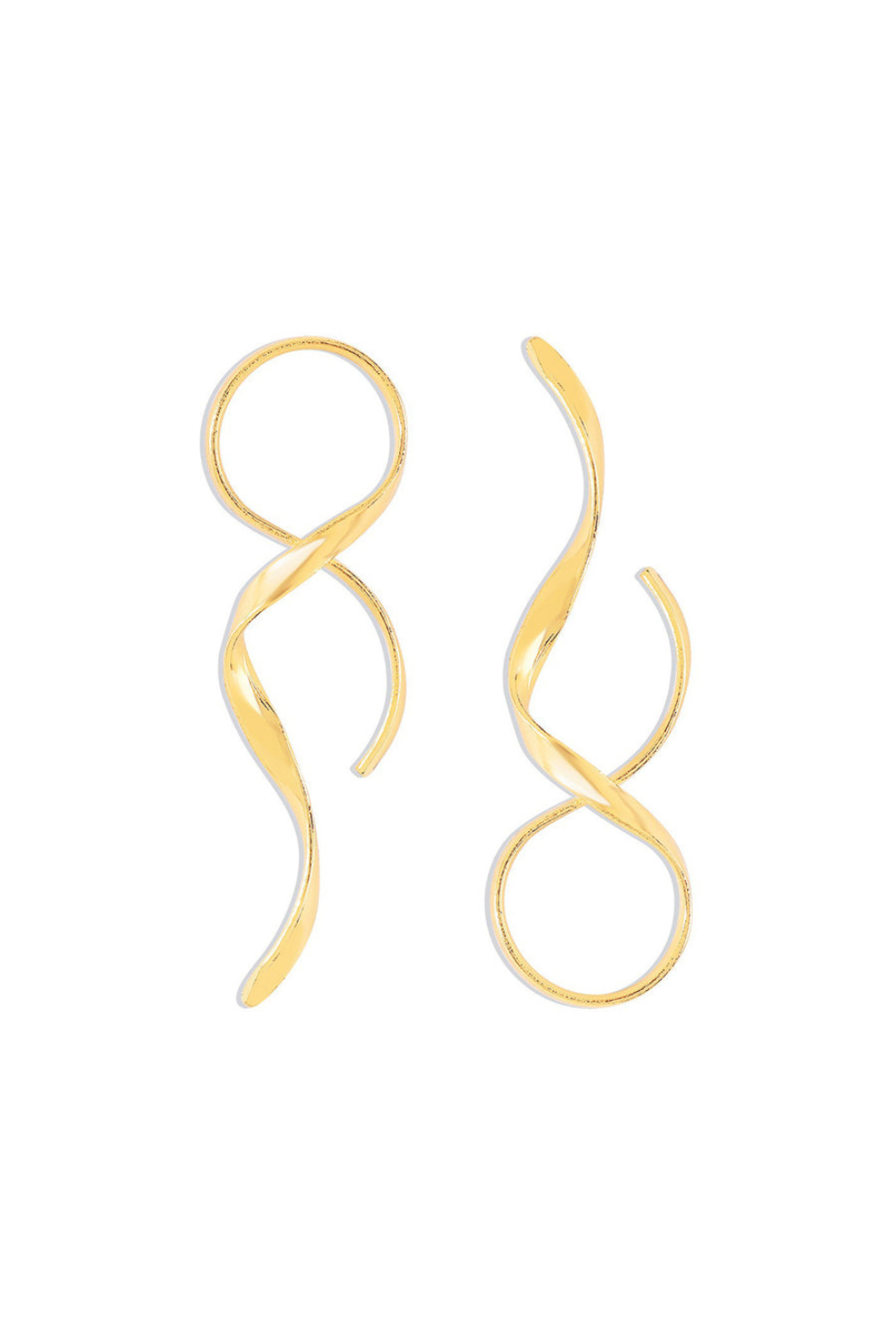 Crissia Swirl Spiral Earrings