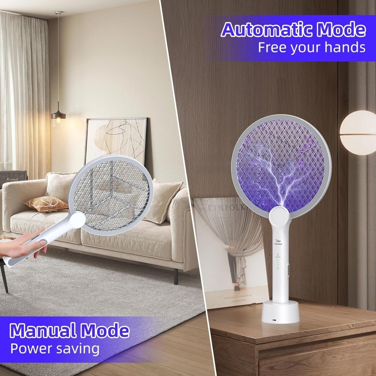 Electric Bug Zapper Racket