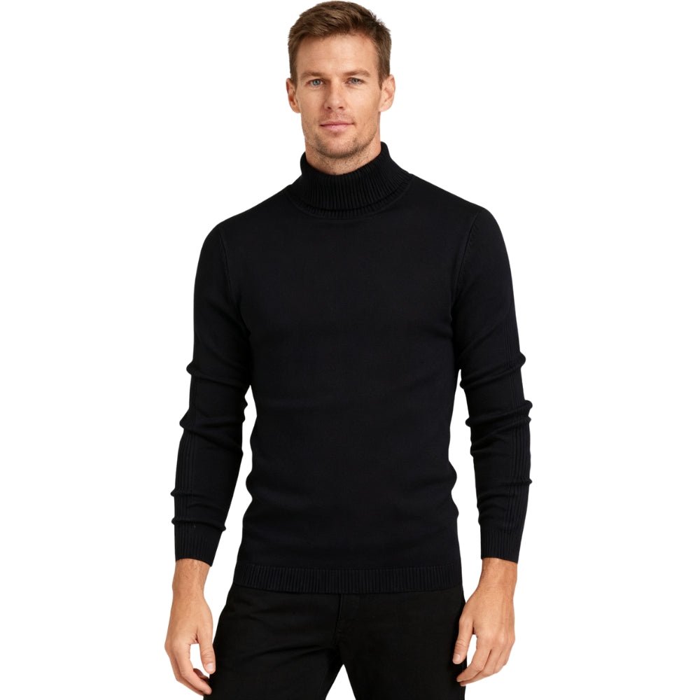 fine-gauge knit," "layering staple," "men's knitwear," "timeless pullover," and "capsule wardrobe