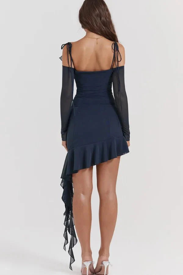 Naturally weave in terms like `evening attire`, `special occasion outfit`, `date night dress`, and `statement gown` within the description and on the product page.
